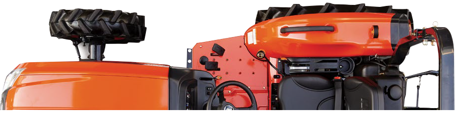 Kioti Tractor side cut